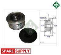 ALTERNATOR FREEWHEEL CLUTCH FOR RENAULT CLIO MODUS SYMBOL INA 535 0089 10