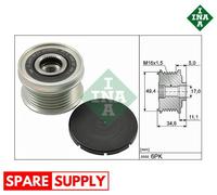 ALTERNATOR FREEWHEEL CLUTCH FOR VW AMEO ARTEON BEETLE BORA INA 535 0155 10