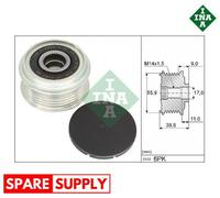 ALTERNATOR FREEWHEEL CLUTCH FOR VW TOUAREG INA 535 0340 10