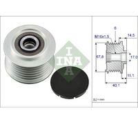 Overrunning Alternator Pulley 535005210 INA Clutch 021903119H 021903119K Quality