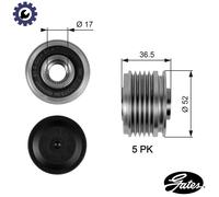 GATES OAP7064 Alternator Freewheel Clutch