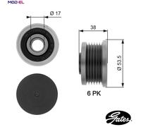 GATES OAP7081 Alternator Freewheel Clutch