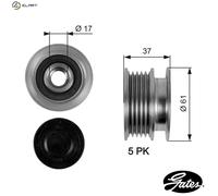 GATES OAP7102 Alternator Freewheel Clutch for SEAT,VW