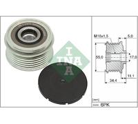 INA Generator Freewheel 535035710