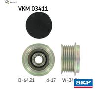 Alternator Alternator Freewheel Clutch SKF VKM 03411 Fits Ford Volvo Galaxy