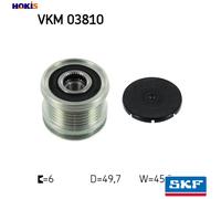SKF VKM 03810 Alternator Freewheel Clutch