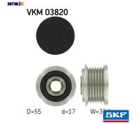 SKF Alternator Freewheel Clutch VKM 03820 - Fits Mercedes-Benz C-Class T-Model & E-Class