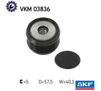 SKF VKM 03836 Alternator Freewheel Clutch