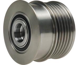 Alternator Freewheel Pulley fits Opel Zafira / Zafira Family B 5-Groove 600755