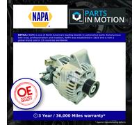 NAPA Alternator for Ford Fiesta A9JA/A9JB 1.3 Litre October 2003 to October 2005