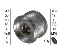 New Alternator Freewheel Clutch for MERCEDES-BENZ:602,601,611,W461,B901