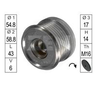 ALTERNATOR PULLEY EP038G