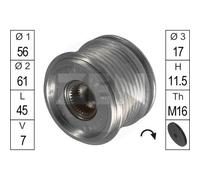 ERA ZN5461 Alternator clutch pulley