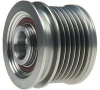 Alternator Pulley fits Mercedes Sprinter 4-t Platform/Chassis 6-Groove 535001510