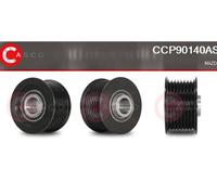 Alternator pulley with freewheel belt pulley CCP90140AS CASCO