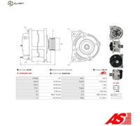 AS-PL ARE0284(SEG) Alternator voltage regulator