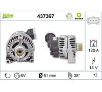 Alternator Valeo 437367 for BMW