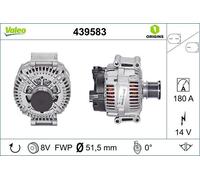 Alternator Valeo 439583 for MERCEDES-BENZ