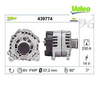 Alternator VALEO 439774 For PORSCHE, VW