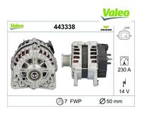 Alternator VALEO 443338 For OPEL, RENAULT