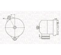 ALTERNATOR 063731586010 FOR SKODA FABIA/Praktik/Combi SEAT AQV/ARV 1.0L 4cyl