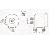 MAGNETI MARELLI 063731762010 Alternator