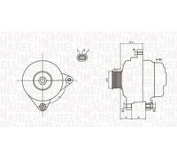 MAGNETI MARELLI 063731792010 Alternator