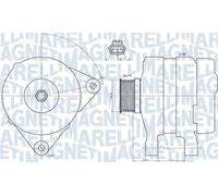 MAGNETI MARELLI 063731834010 Alternator