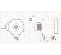 MAGNETI MARELLI 063731860010 Alternator