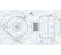 MAGNETI MARELLI 063731887010 Alternator