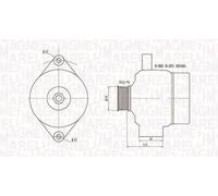 MAGNETI MARELLI 063731952010 Alternator