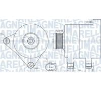 Alternator with belt pulley 063732000010 MAGNETI MARELLI for FORD VOLVO