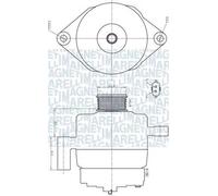 MAGNETI MARELLI 063732181010 Alternator