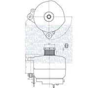 MAGNETI MARELLI 063732190010 Alternator