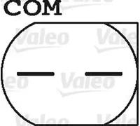 Alternator with belt pulley 437430 VALEO for MERCEDES-BENZ CLK C-CLASS E-CLASS