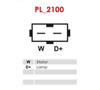 AS-PL Alternator A0202PR - with pulley - fits VW, Skoda & SEAT