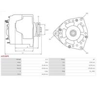 AS-PL A0538PR Alternator