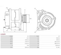 AS-PL A3068PR Alternator