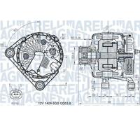 New Alternator for CHEVROLET OPEL SAAB:9-5,TRAX,TRACKER,ASTRA J,ZAFIRA C