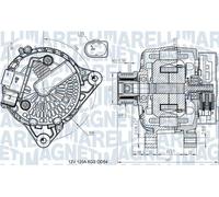 MAGNETI MARELLI 063731545910 Alternator