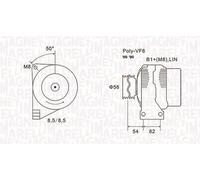 MAGNETI MARELLI 063732028010 Alternator