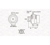 MAGNETI MARELLI 063732029010 Alternator