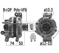New Alternator for MAZDA:6 Saloon,6 Hatchback,ATENZA Saloon,6 Station Wagon