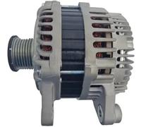 Alternator with freewheel belt pulley 8EL 011 713-671 HELLA for NISSAN RENAULT