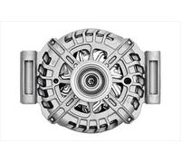 Alternator with freewheel belt pulley 8EL 015 630-841 HELLA for MERCEDES-BENZ