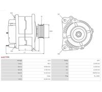 AS-PL A4077PR Alternator