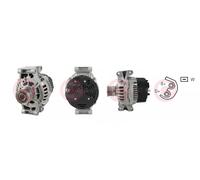 Alternator with freewheel belt pulley CAL10109AS CASCO for MERCEDES-BENZ C-CLASS