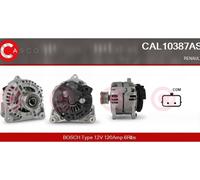 Alternator with freewheel belt pulley CAL10387AS CASCO for RENAULT PEUGEOT