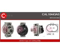 Alternator with freewheel belt pulley CAL10443AS CASCO for MERCEDES-BENZ VIANO