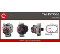 Alternator with freewheel belt pulley CAL15035GS CASCO for FORD VOLVO